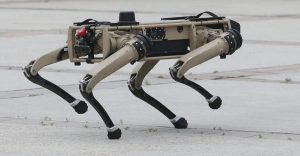 China Unveils Robot Dogs With Mounted Machine Guns 1