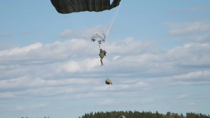 VIDEO: NATO Paratroopers Land On Power Lines And Roofs During Botched Exercise 1