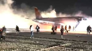 WATCH: Russian Sukhoi Superjet Erupts In Flames At Turkish Airport 1