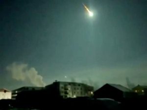 Asteroid Lights Up Russian Town 1