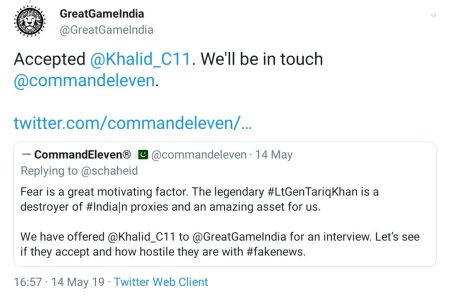 Command Eleven - Pakistani Disinformation Campaign in India11