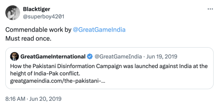 Command Eleven - Pakistani Disinformation Campaign in India8