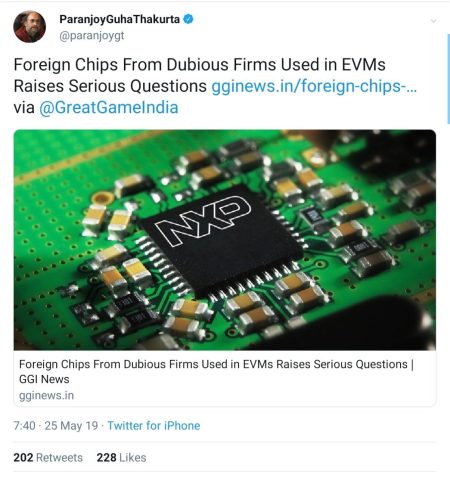 Foreign Chips in Indian EVMs7