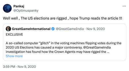 Foreign Interference in US Elections 1